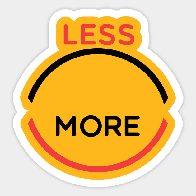 less sad more smile Sticker by hardcore repertoire